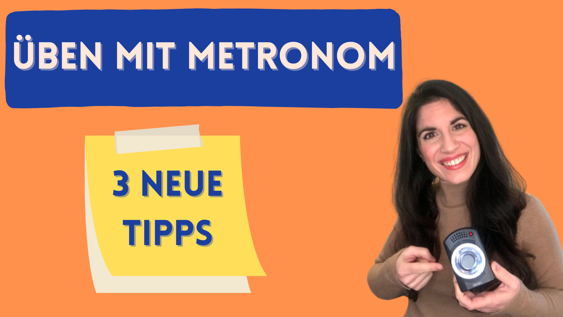 wie üben mit metronom